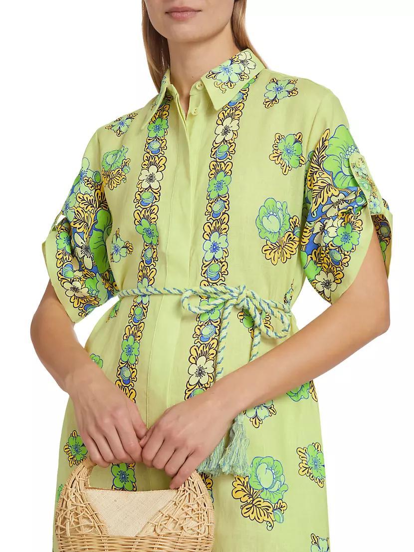 Hotel Paradiso Velma Linen Shirtdress Product Image