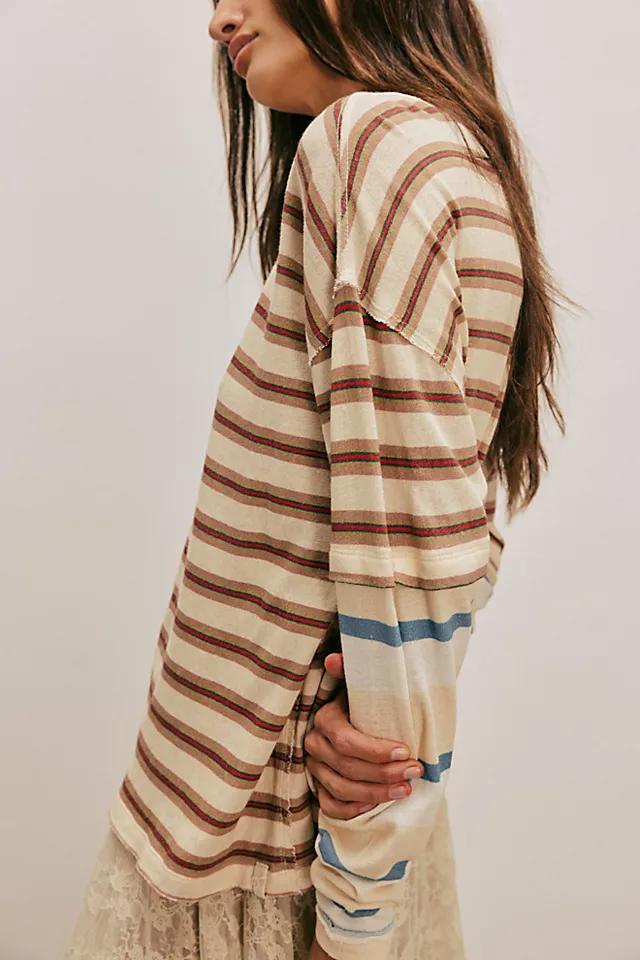 We The Free Nina Stripe Long-Sleeve Tee Product Image