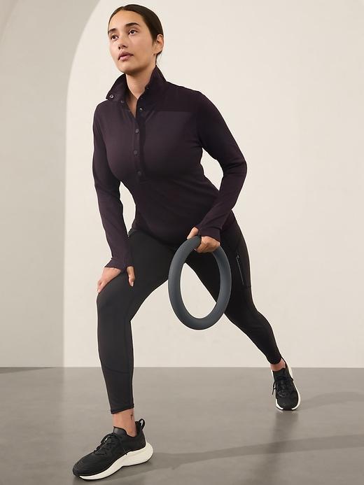 Flurry Seamless Henley Product Image