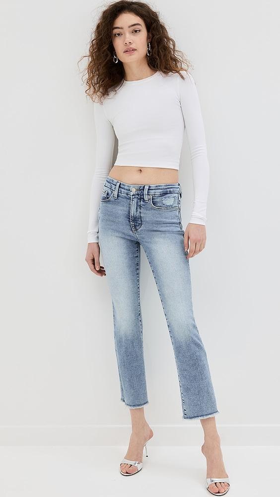 Good American Good Legs Straight Jeans | Shopbop product image