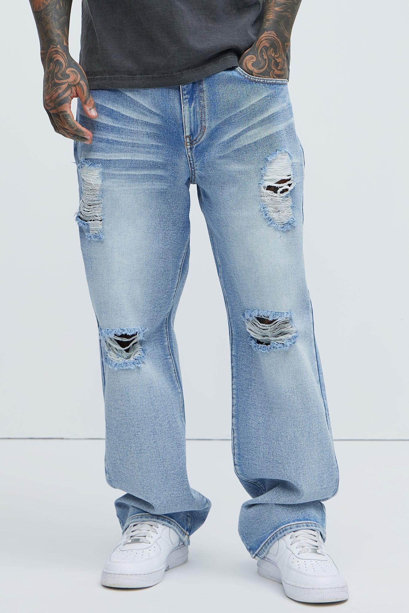 Scott Straight Jeans - Light Blue Wash Product Image