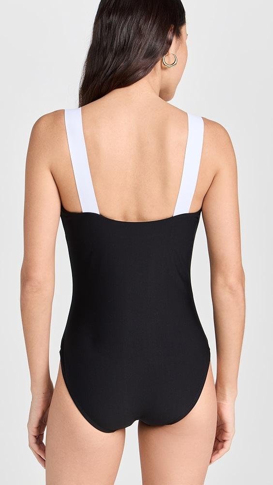 STYLEST DreamSculpt Button Strap Tank One Piece | Shopbop Product Image