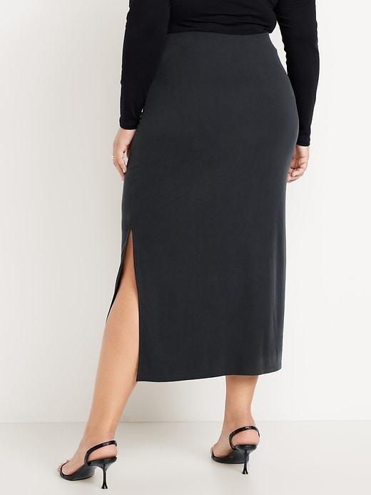 Ribbed Maxi Skirt Product Image