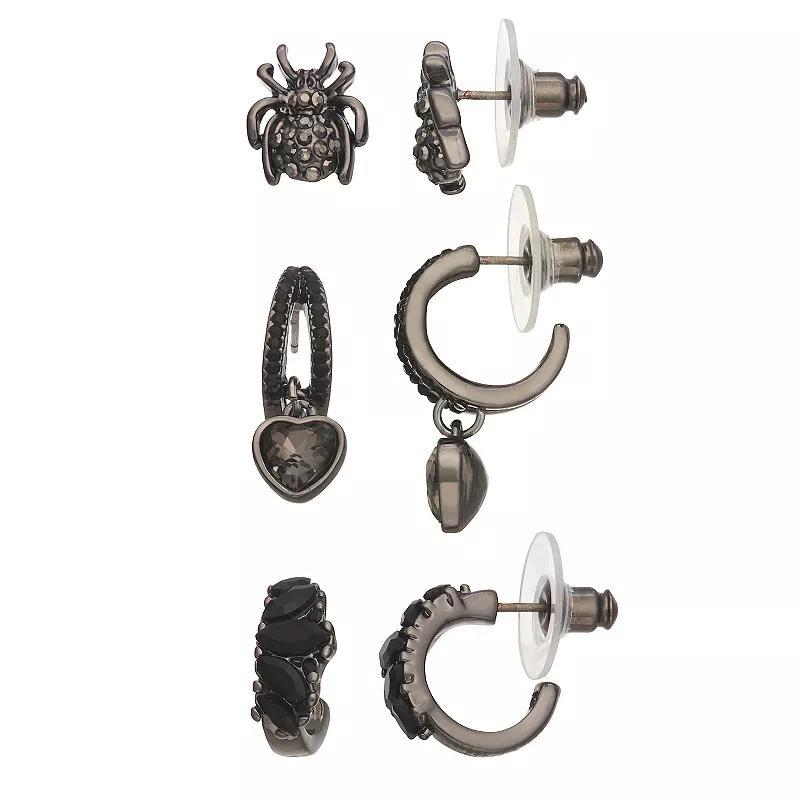 Simply Vera Vera Wang Halloween Trio Earring Set, Womens, Tone Product Image