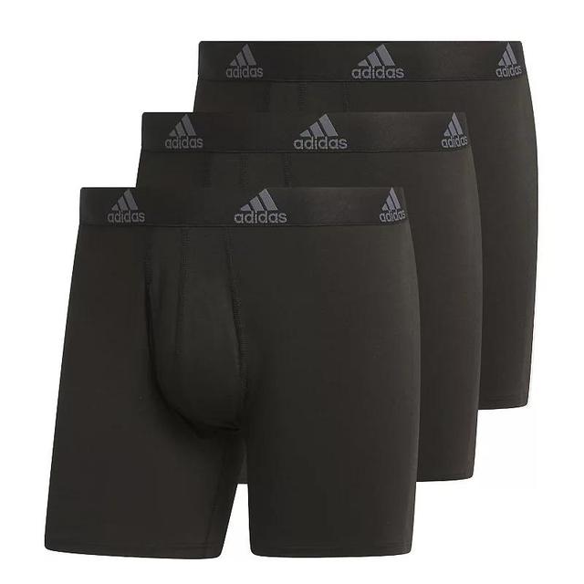 Big & Tall adidas 3-pack Stretch Boxer Briefs, Mens Product Image