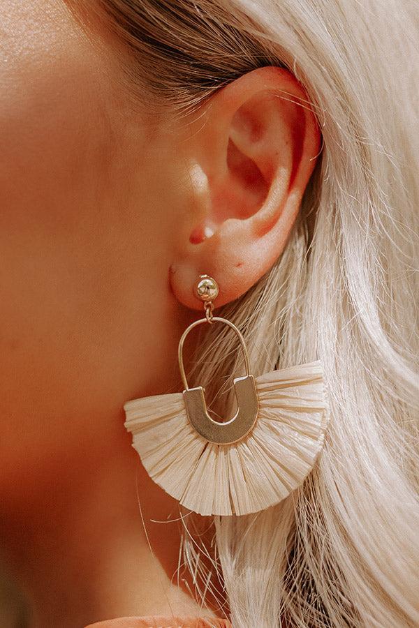 Made In The Shade Earrings In Natural Product Image