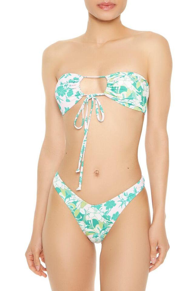 Floral Print Bikini Bottoms | Forever 21 Product Image