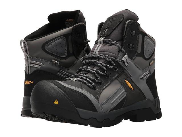 KEEN Utility Davenport 6 400G CT Waterproof (Comp Toe) (Magnet/Steel/Grey) Men's Work Boots Product Image