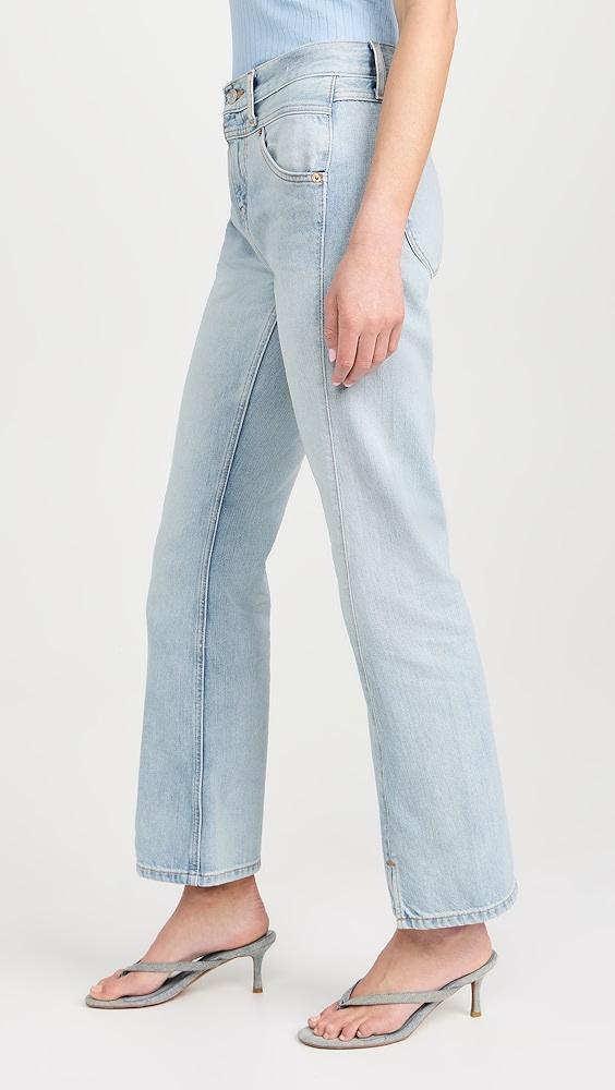 RE/DONE Mid Rise Kick Flare Jeans | Shopbop Product Image