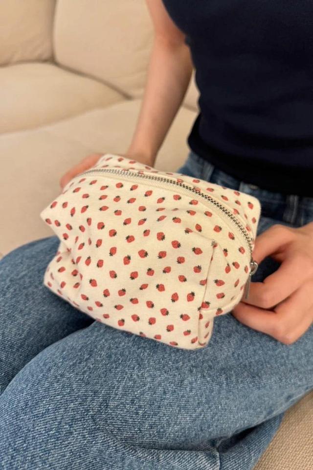 Strawberries Makeup Bag Product Image