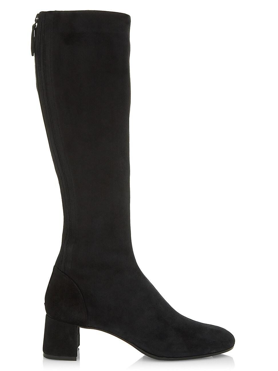 Womens Saint Honore Suede Mid-Calf Boots Product Image