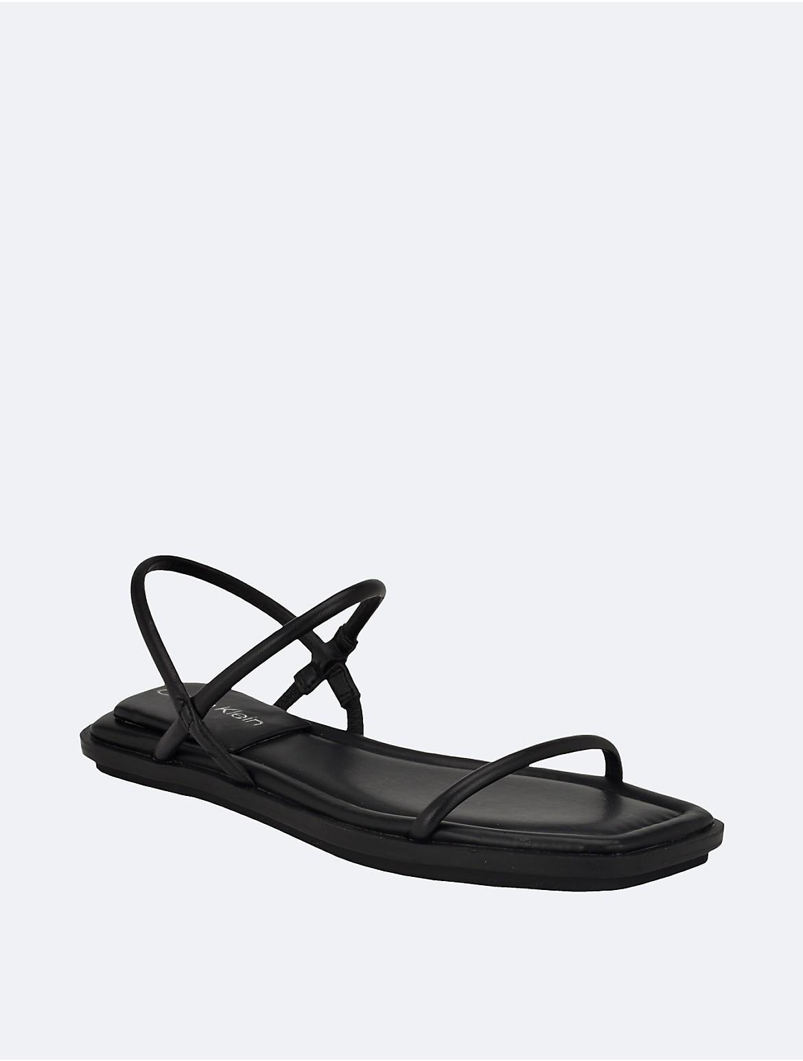 Calvin Klein Womens Womens Prue Sandal - Black - 6 Product Image