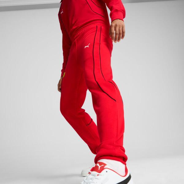 PUMA Scuderia Ferrari Race Men's Pants in Red Product Image