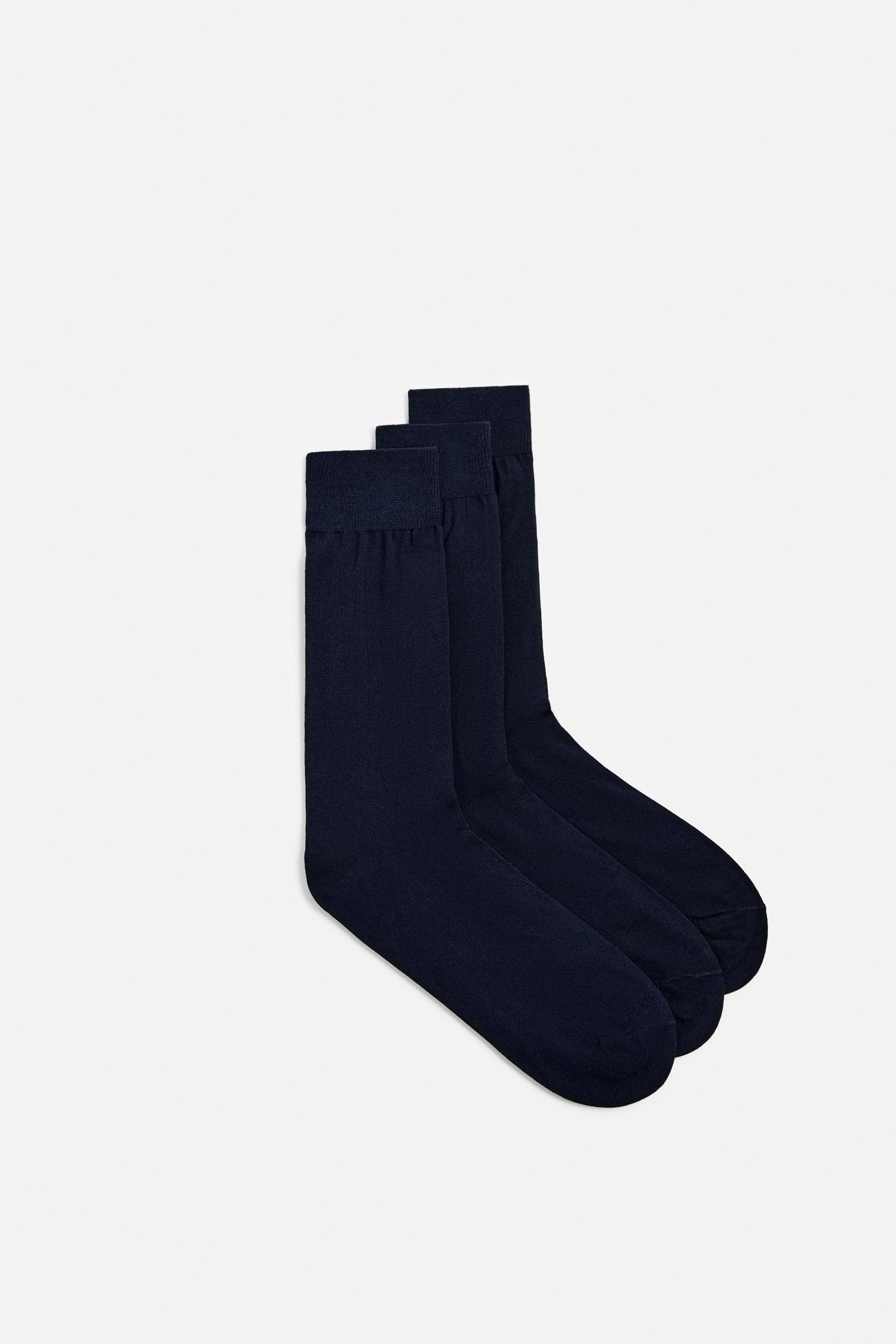 3 PACK OF MERCERIZED SOCKS Product Image