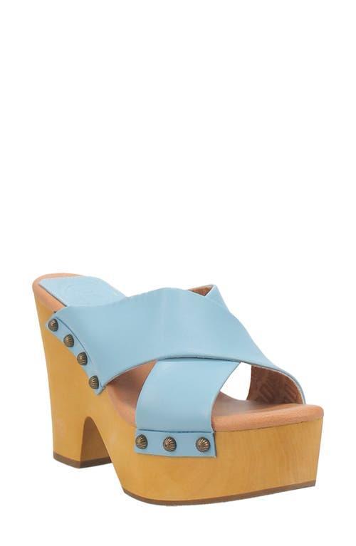 Dingo Driftwood Platform Wedge Sandal Product Image