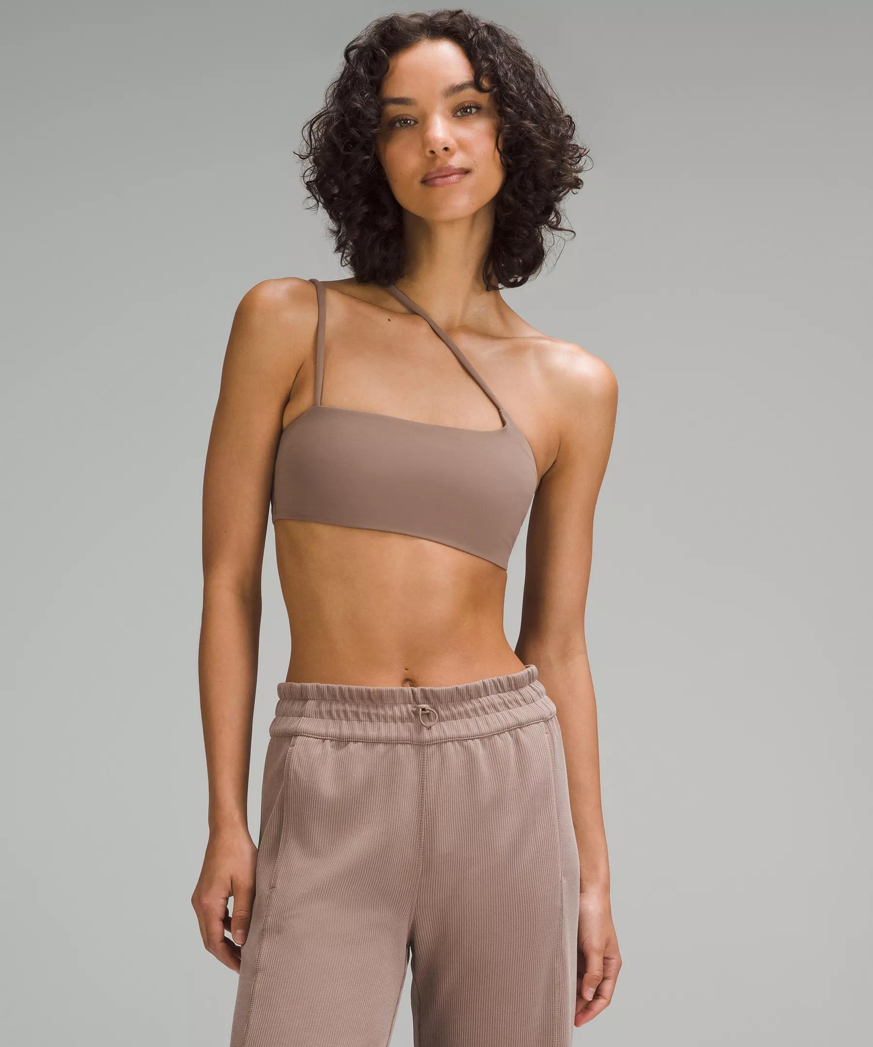 Nulu Strappy One-Shoulder Bra *Light Support, A/B Cup Product Image