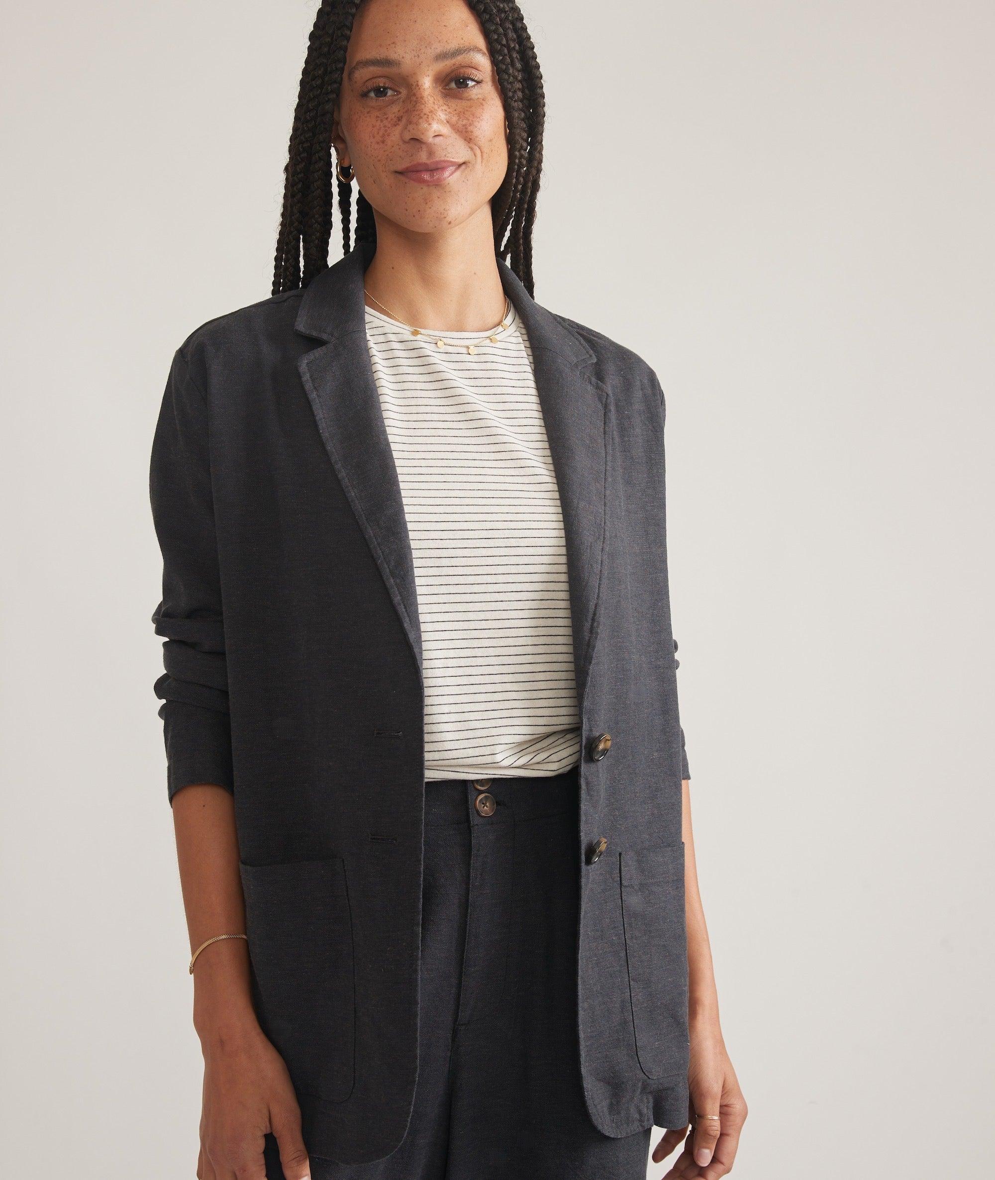 Flora Hemp Blazer Product Image