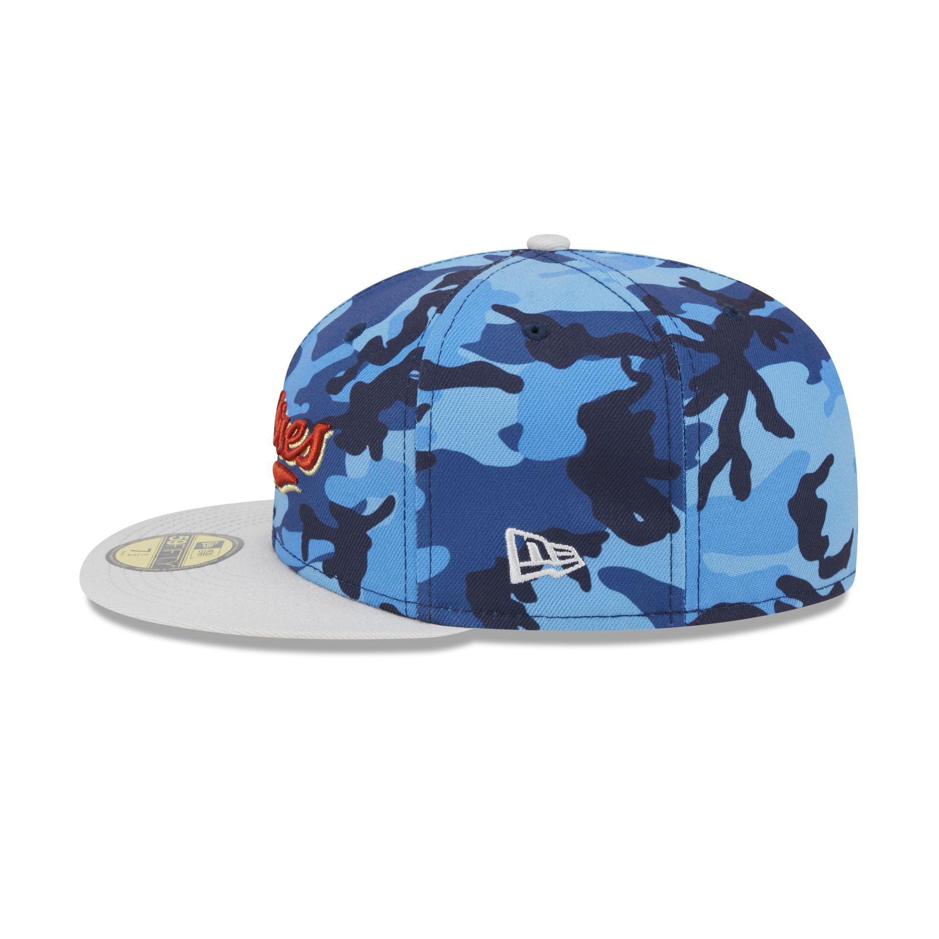 San Diego Padres Blue Camo 59FIFTY Fitted Hat Male Product Image