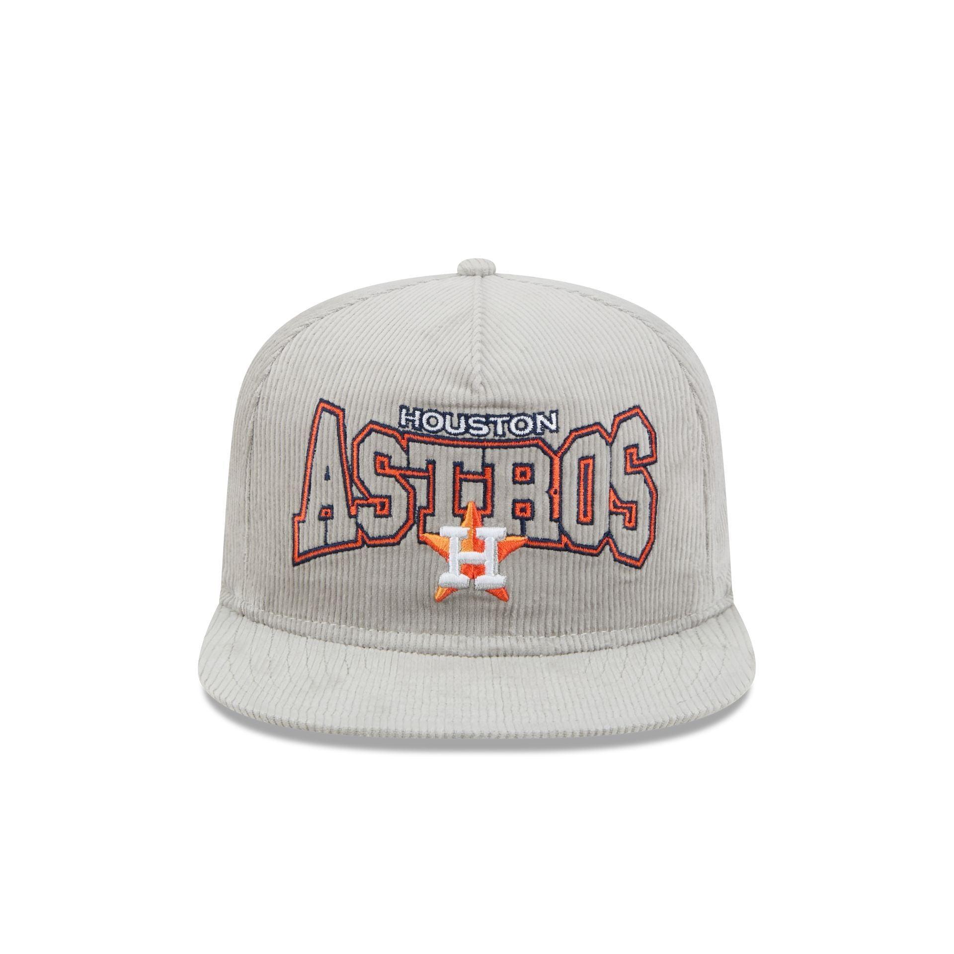 Houston Astros Gray Cord Golfer Hat Male Product Image