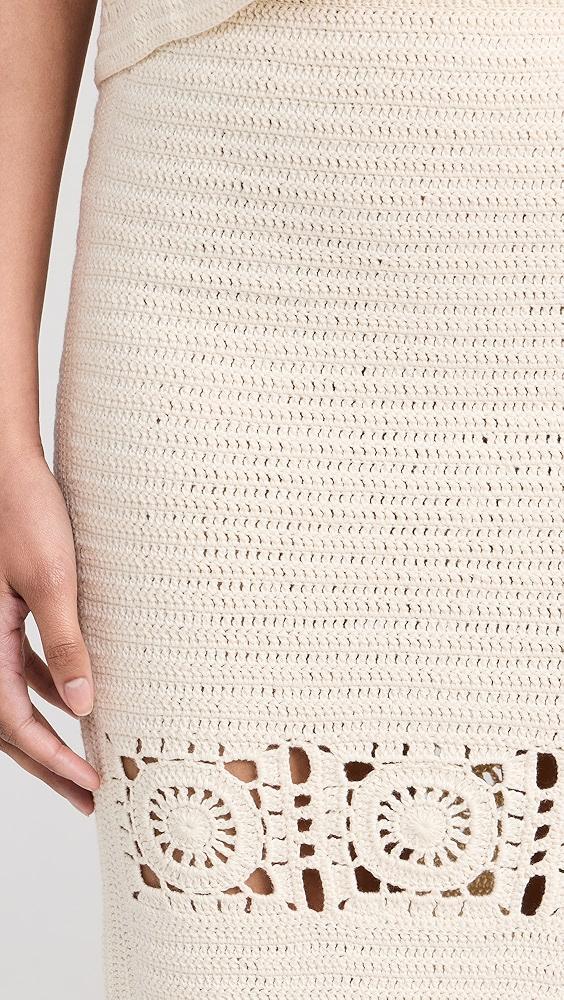 Eleven Six Jana Crochet Skirt | Shopbop Product Image