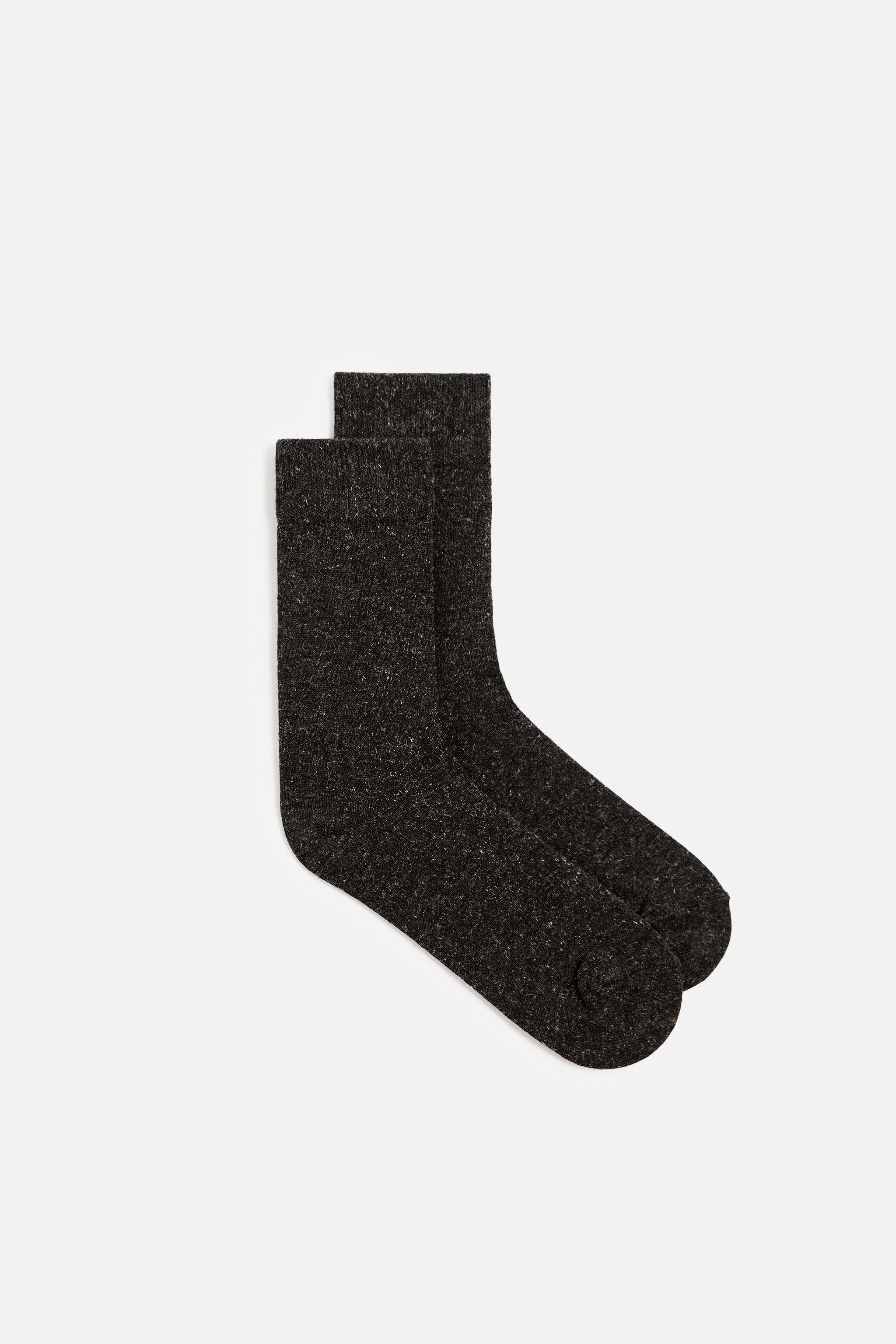 2-PACK OF HEATHERED SOCKS Product Image