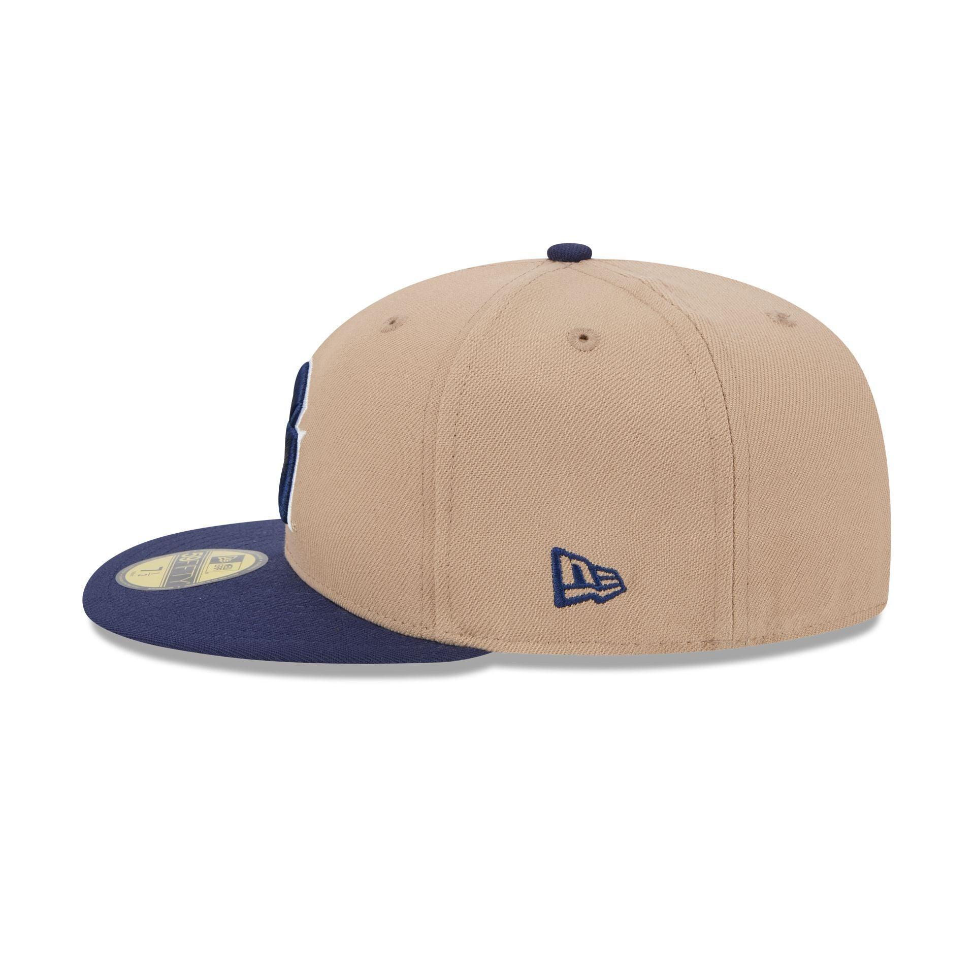 Georgetown Hoyas Camel 59FIFTY Fitted Hat Male Product Image