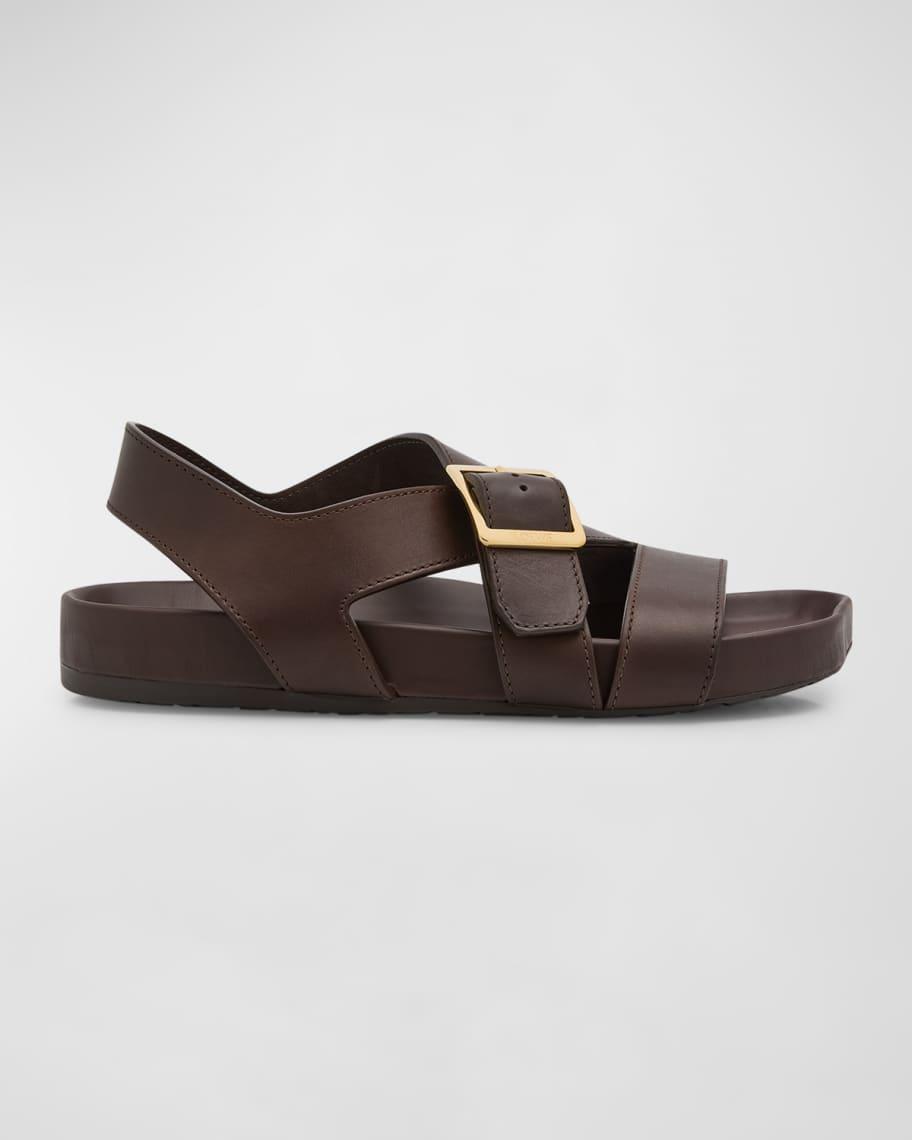 Mens Ease Leather Buckle Sandals product image