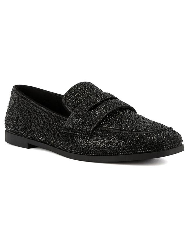 Juicy Couture Womens Caviar 2 Embellished Loafer Product Image