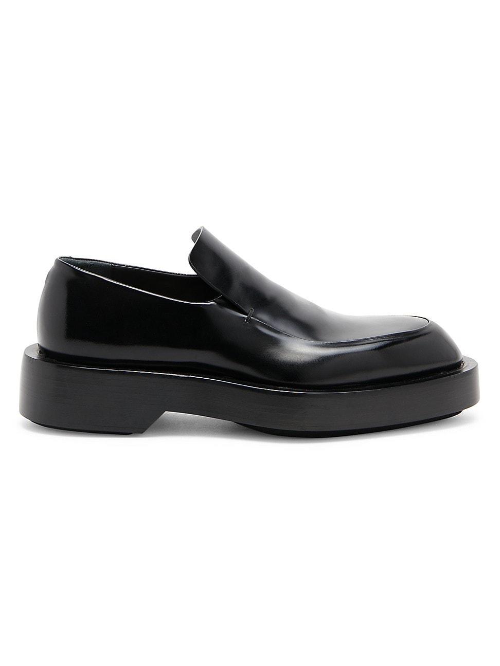 Mens Elegant Platform Leather Shoes Product Image