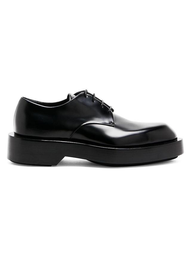 Mens Elegant Platform Leather Shoes Product Image