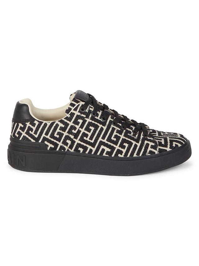 Balmain B-Court Monogram Low Top Sneaker Product Image