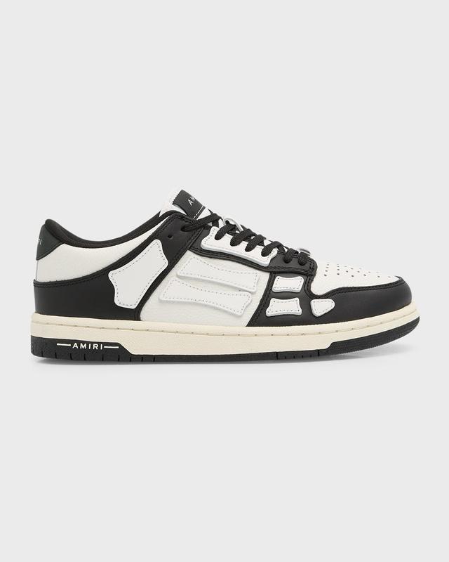 Womens Skeleton Leather Low-Top Sneakers Product Image