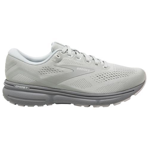 Brooks Mens Ghost 15 - Shoes Green/White Product Image