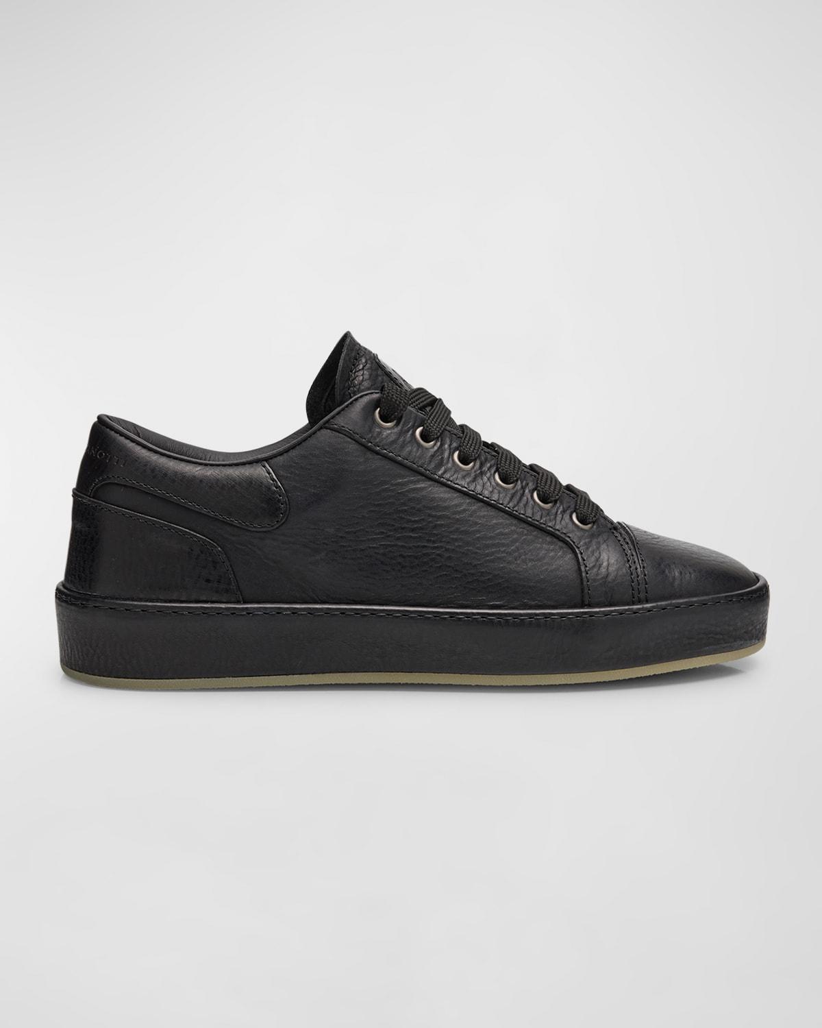 Mens Norbel Leather Low-Top Sneakers Product Image