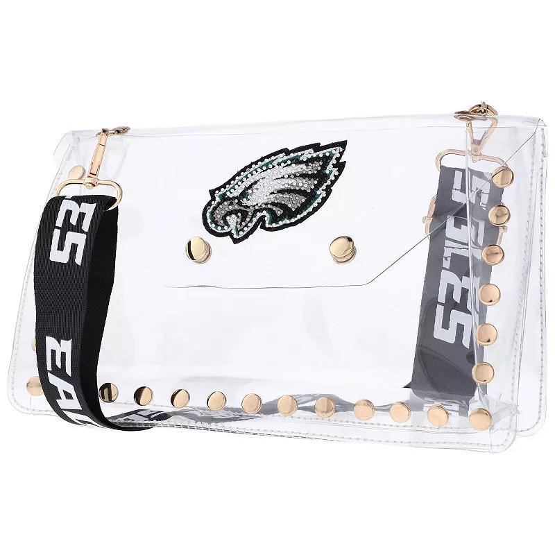 Cuce Philadelphia Eagles Crystal Clear Envelope Crossbody Bag Product Image