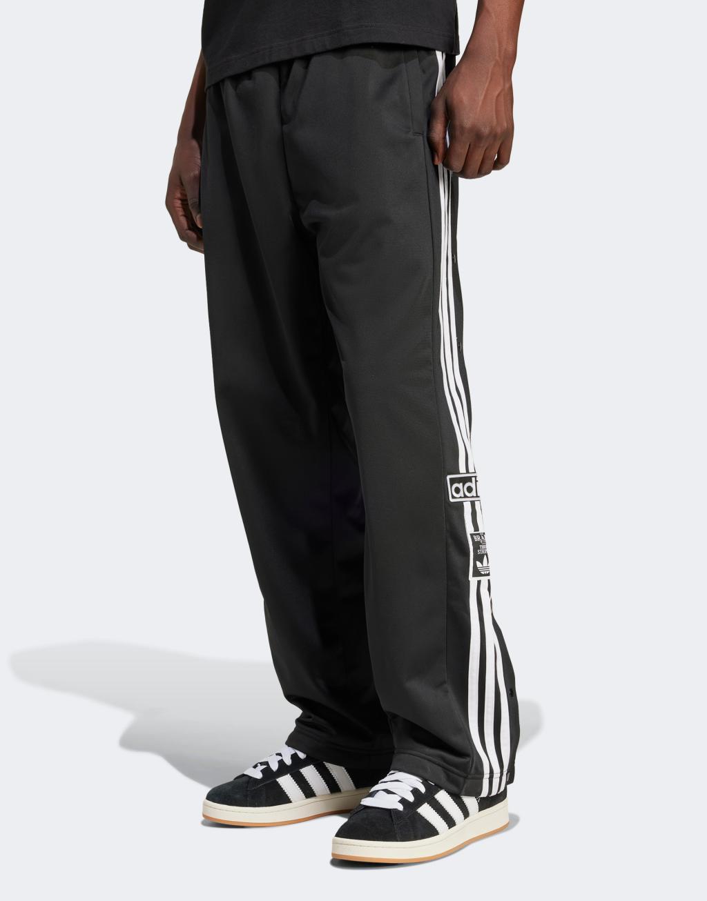 adidas Originals adicolor adibreak pants in black Product Image