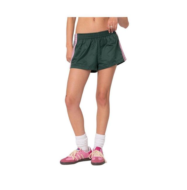 Edikted Womens Nikki Nylon Shorts Product Image