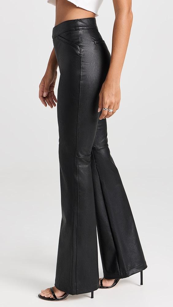 SPANX Leather-Like Flare Pants | Shopbop Product Image