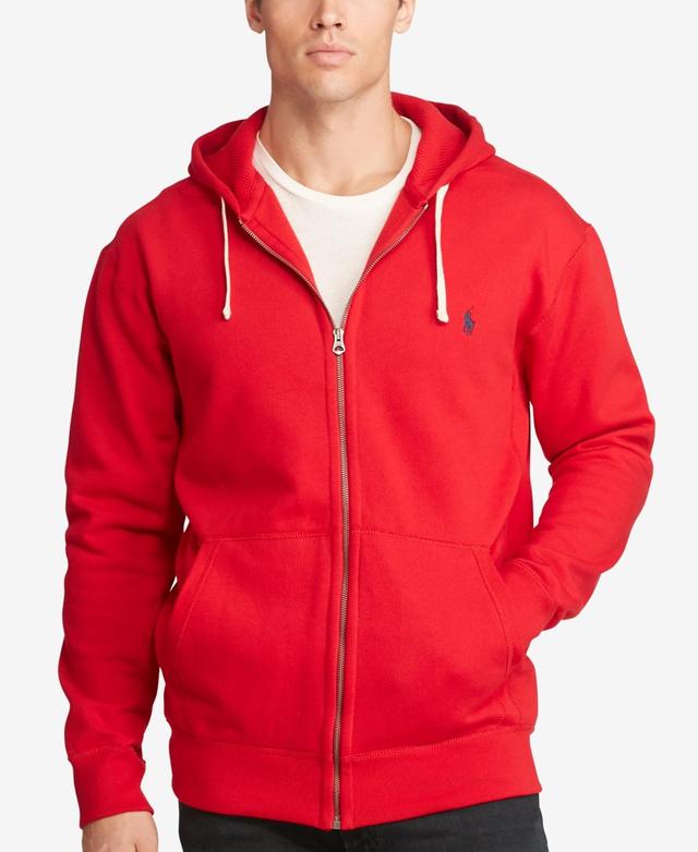 Polo Ralph Lauren Mens Big & Tall Full-Zip Classic Fleece Hoodie Product Image