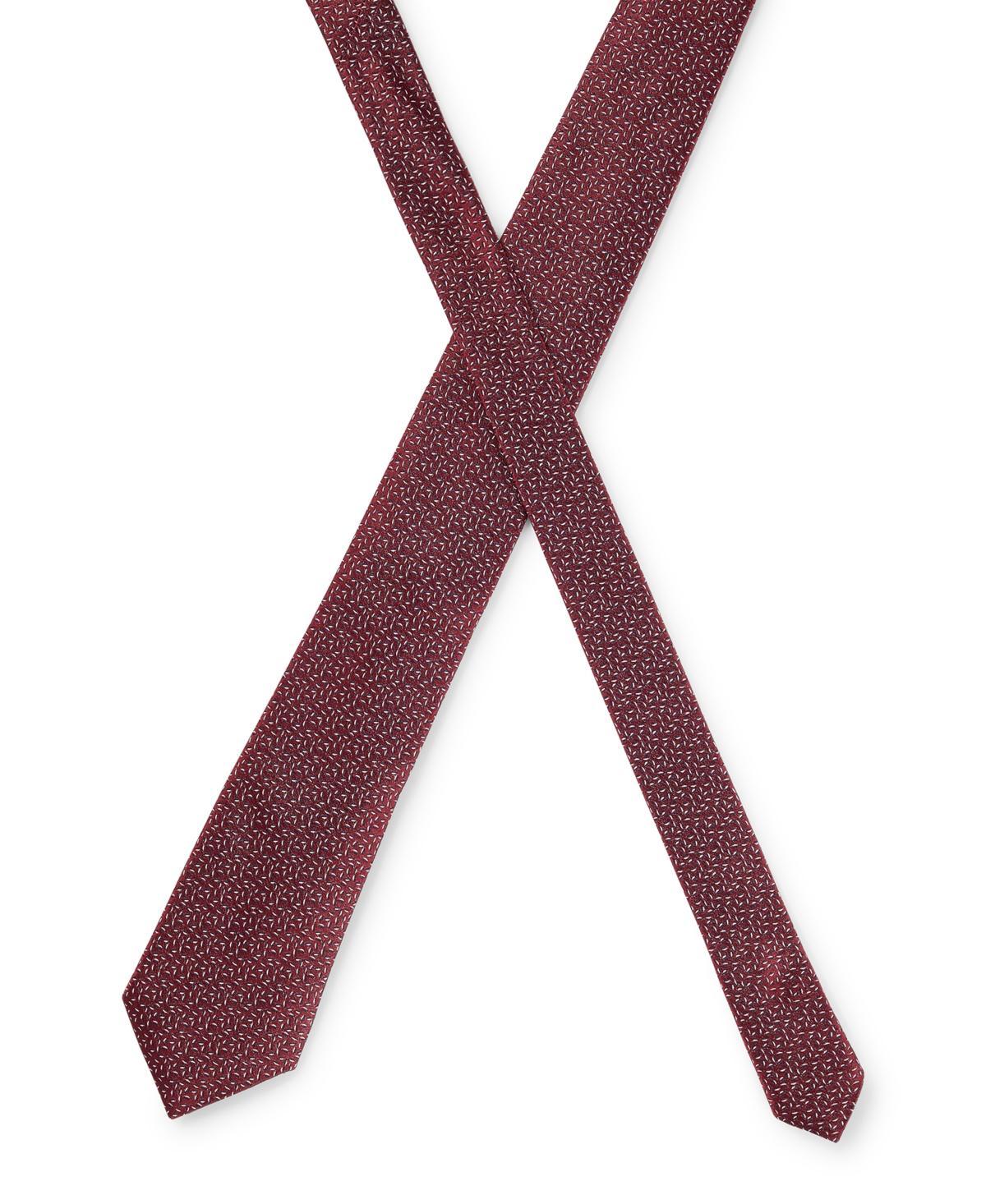 Mens Patterned Tie In Pure Silk Product Image