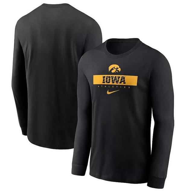 Mens Nike Iowa Hawkeyes 2024 Sideline Legend Performance Long Sleeve T-Shirt Product Image