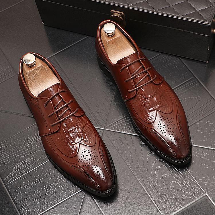 Lace-Up Derby Shoes Product Image