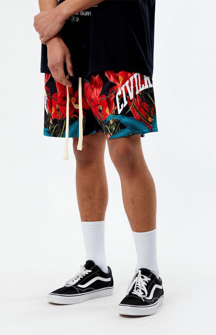 Civil Men's True Bloom Mesh Shorts Product Image