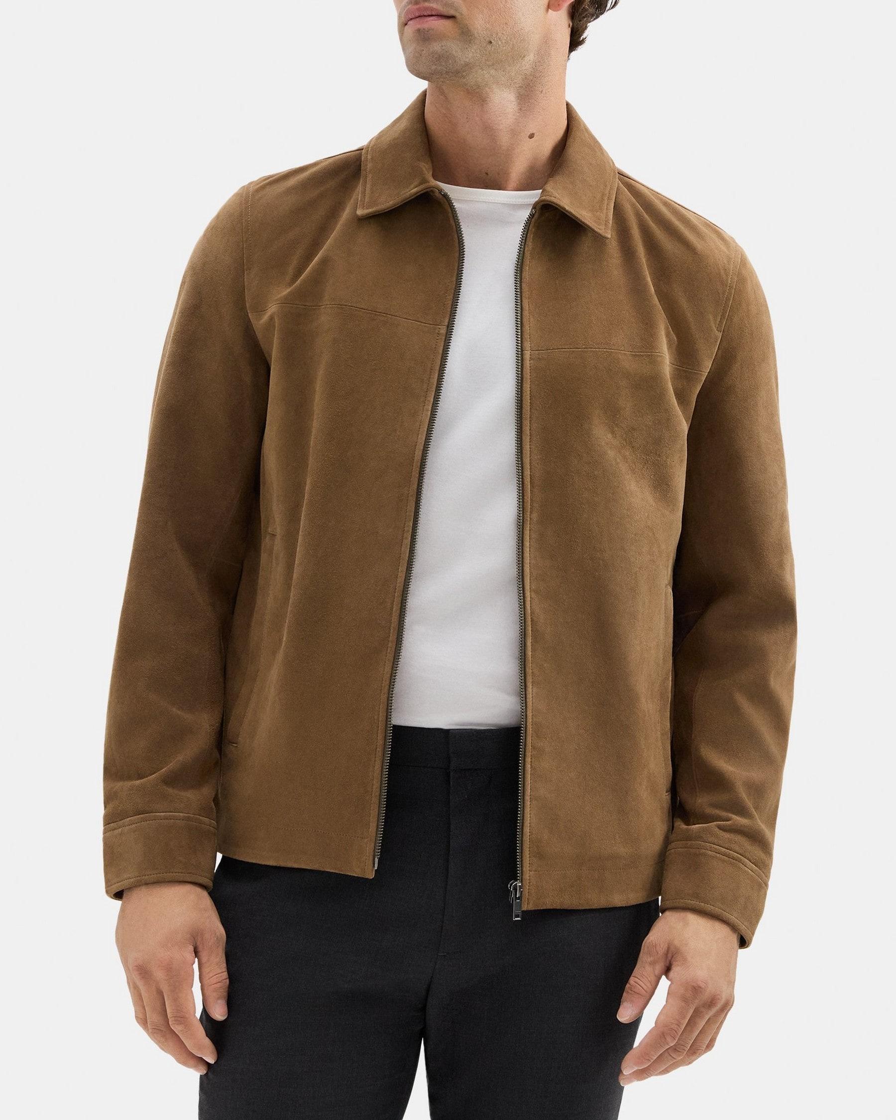 Zip Jacket in Suede product image