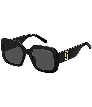 Marc Jacobs 53mm Gradient Polarized Square Sunglasses Product Image