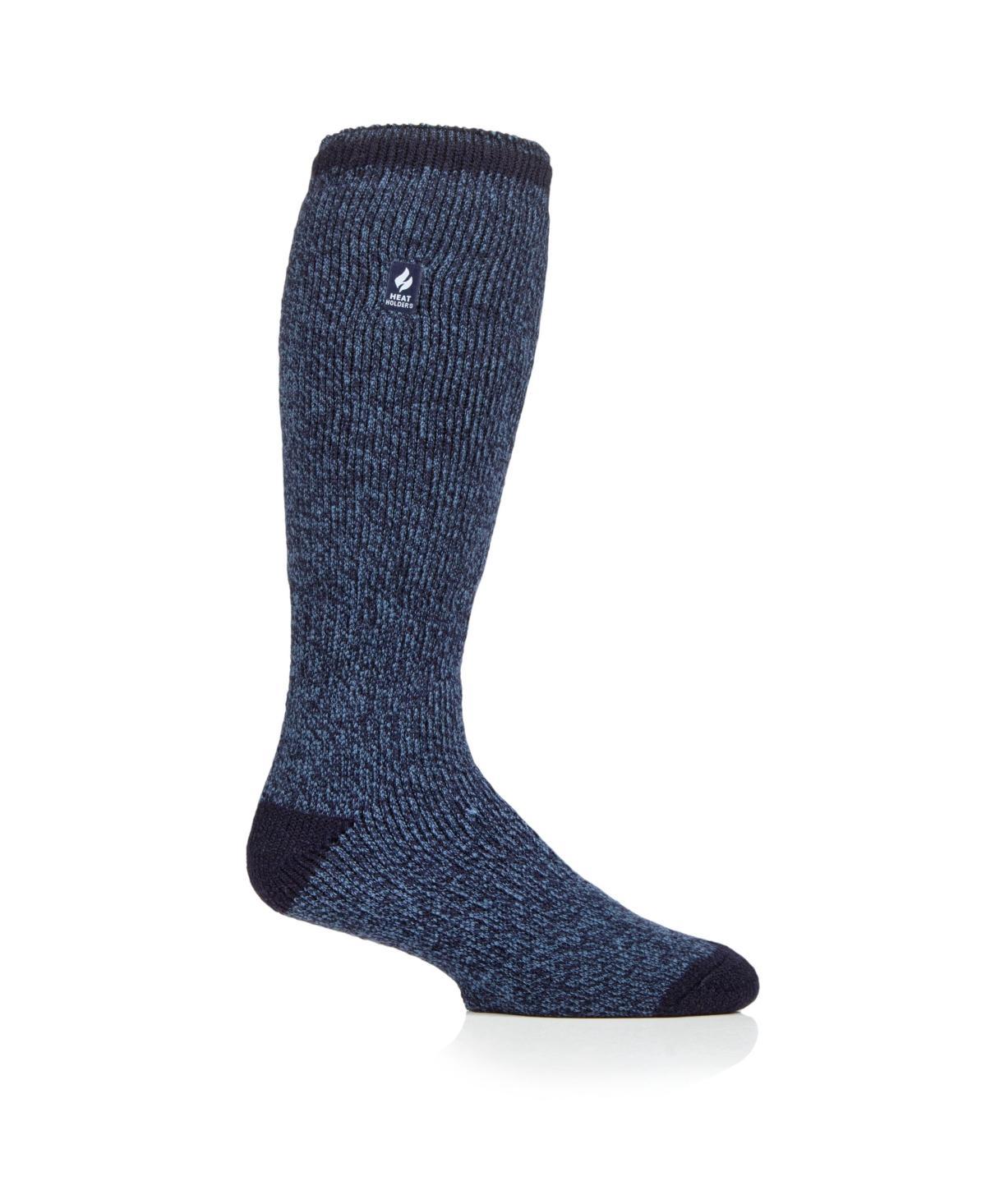 Heat Holders Mens Gabriel Twist Long Cotton Sock - Charcoal Product Image