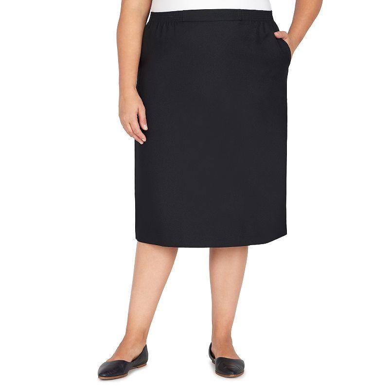 Alfred Dunner Plus Size Classics Classic Fit Skirt Product Image