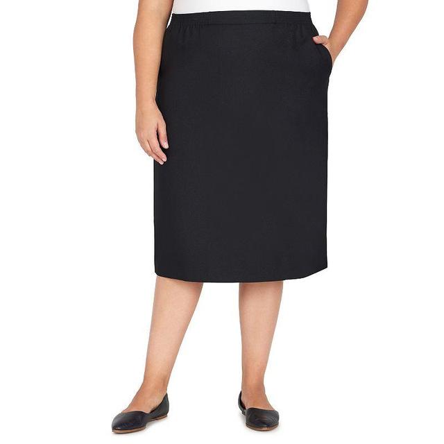 Womens Alfred Dunner Pull-On Pencil Skirt Product Image