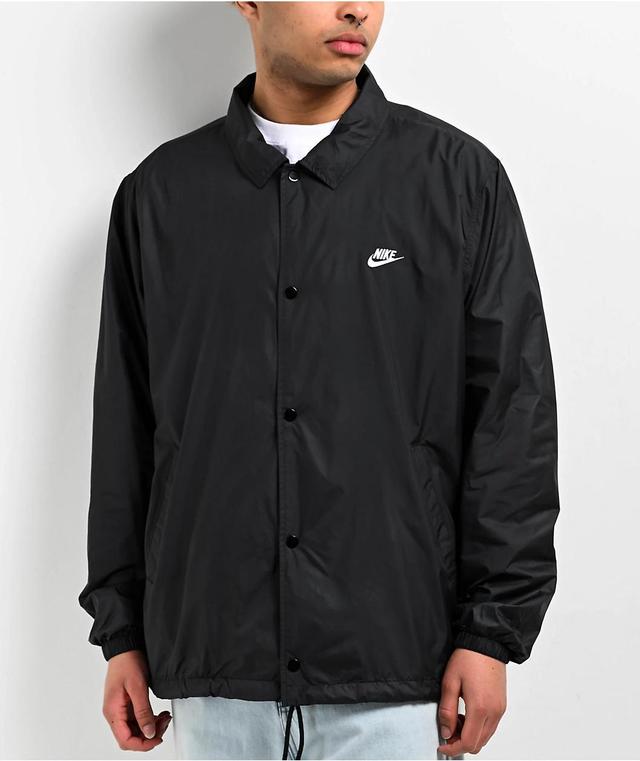 Nike Sportswear Club Black Coaches Jacket Product Image