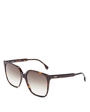 The Fendi Fine 59mm Geometric Sunglasses Product Image